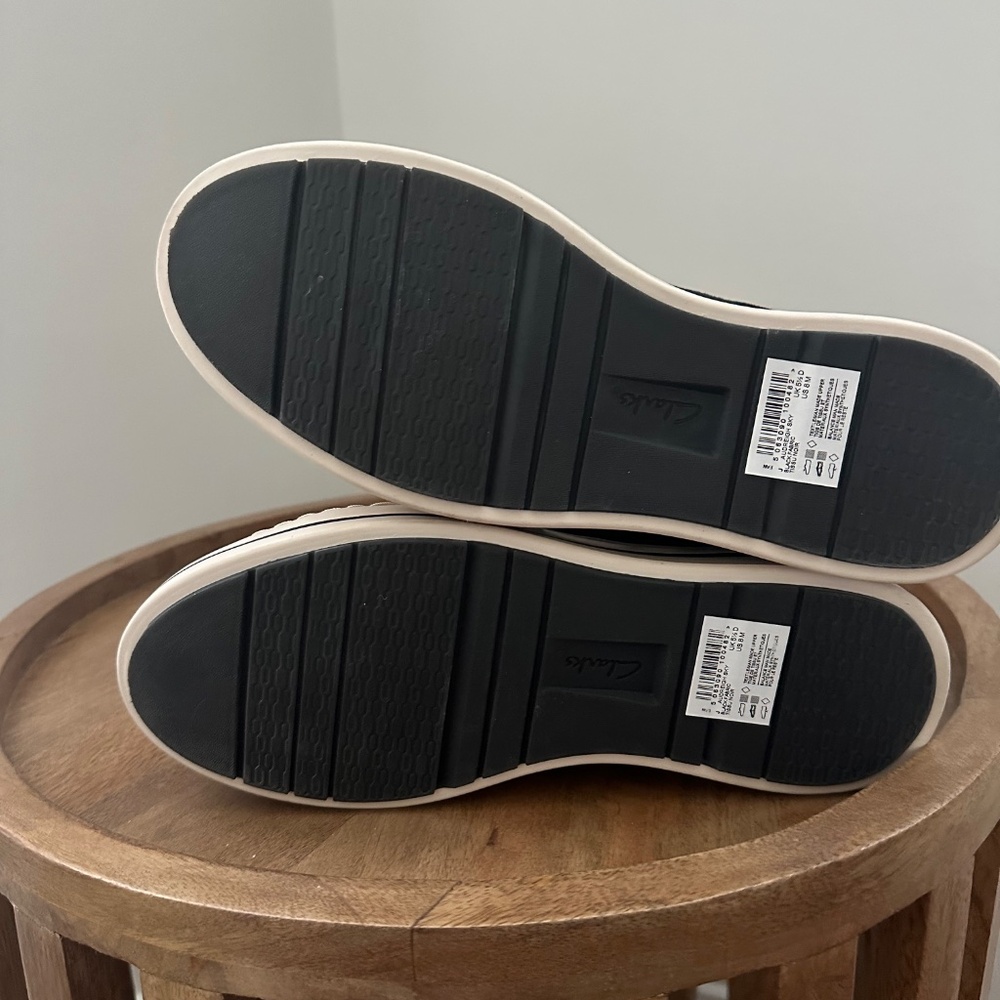 NEW Clark’s Women’s Cloudsteppers size 8 Audreigh Sky Black - Picture 3 of 4